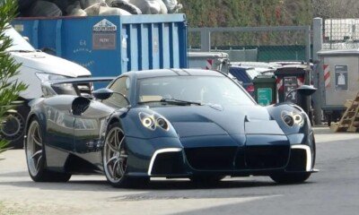 Pagani Huayra manual transmission-spied-3