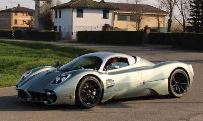 Pagani Utopia Roadster-prototype-spy-image-1