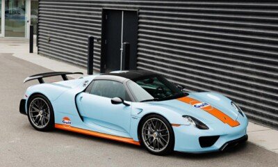 Porsche 918 Spyder Gulf Livery-Amelia Island-Auction-1