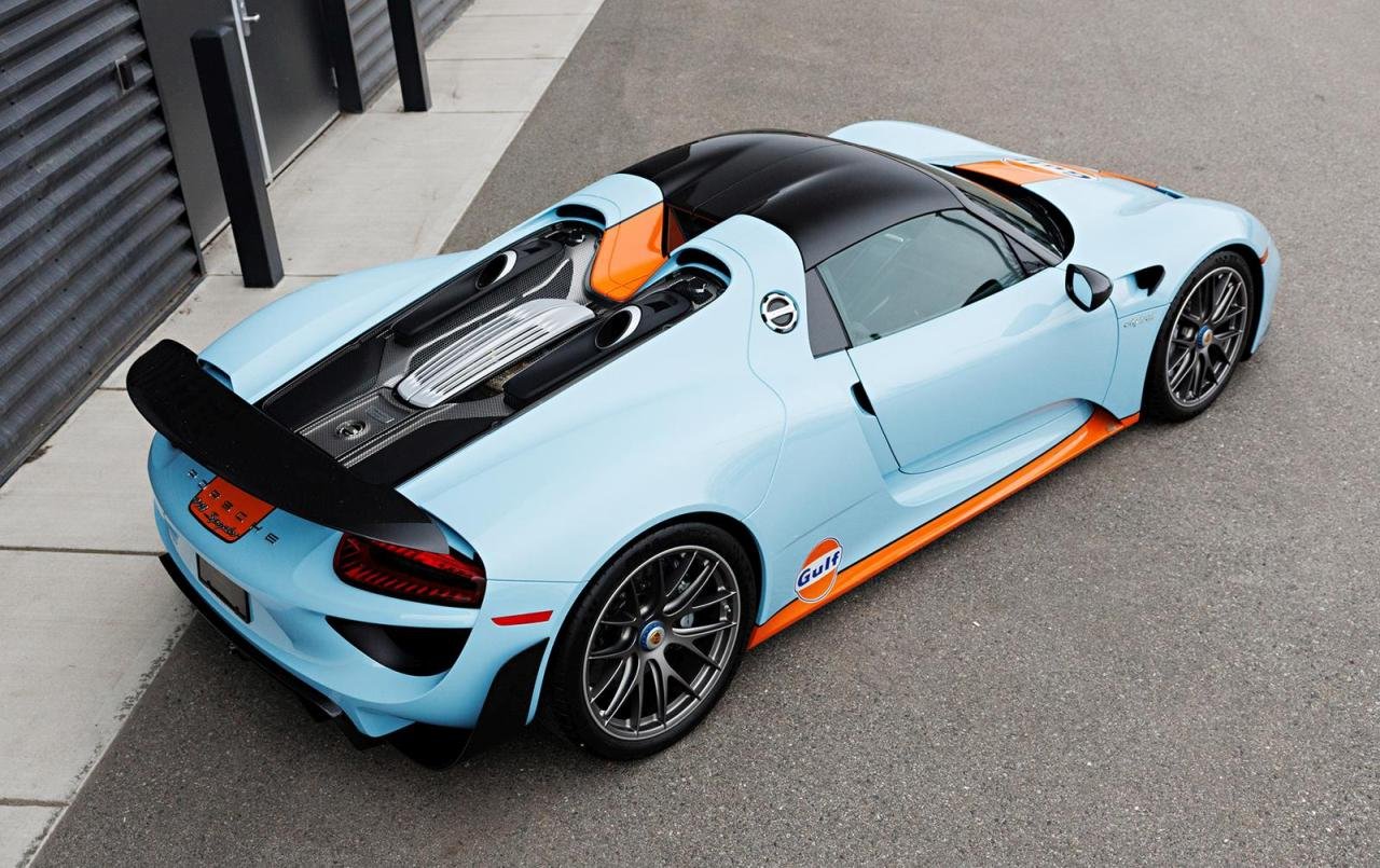 Porsche 918 Spyder Gulf Livery-Amelia Island-Auction-2