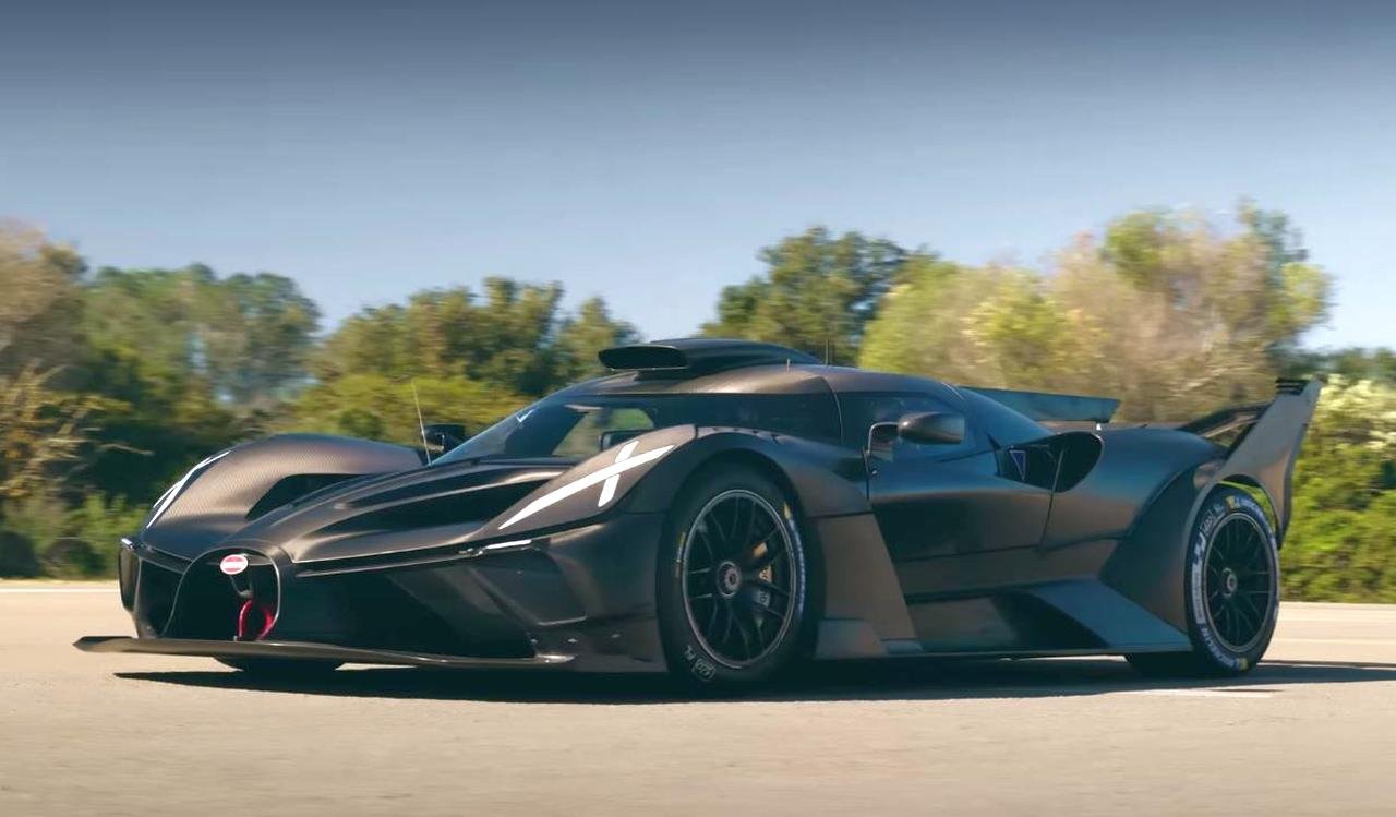 Bugatti Bolide-track-test
