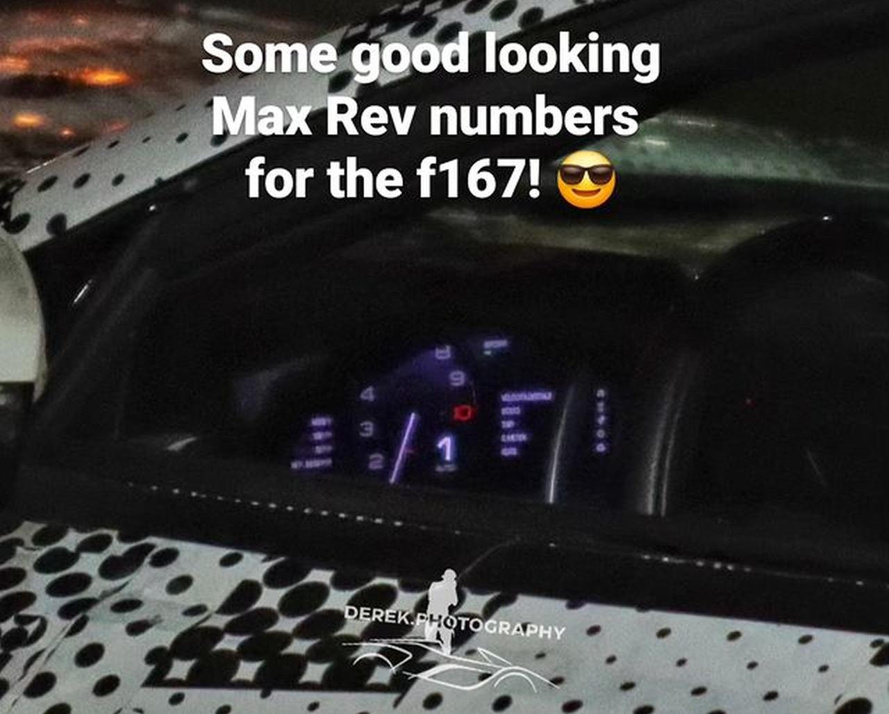 Ferrari 812 successor interior spy shots