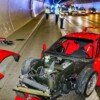 Ferrari F40 Crash Germany