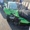 Lamborghini Aventador SVJ crash-bangalore-India (2)