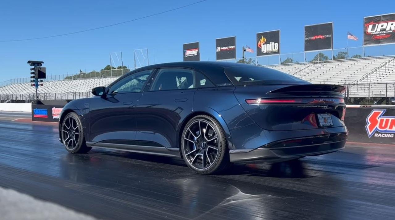 Lucid Air Sapphire quarter mile record-1