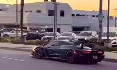 McLaren Senna crash LA-1