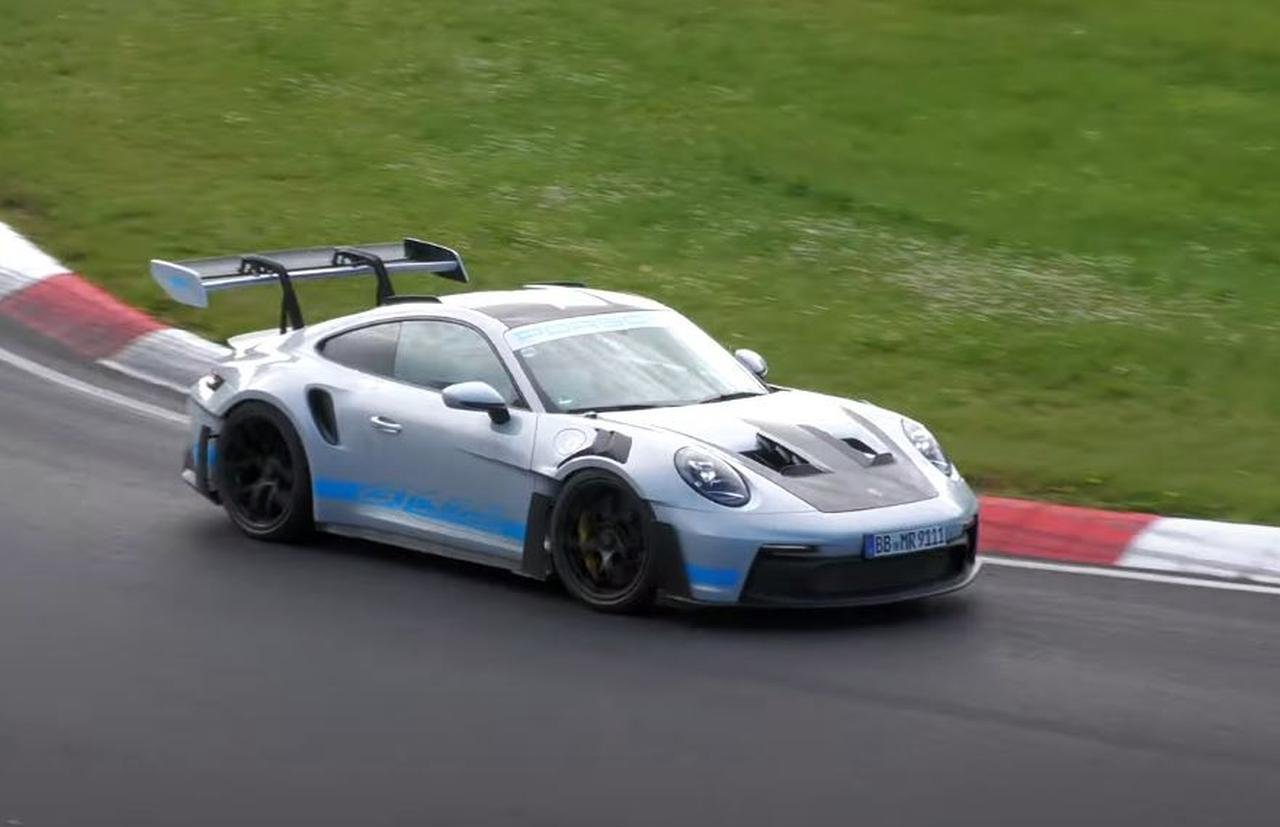 2026 Porsche 911 GT2 RS-test-mule-Nurburgring