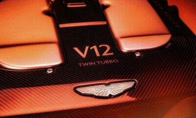 Aston Martin DBS successor-twin-turbo V12 teaser