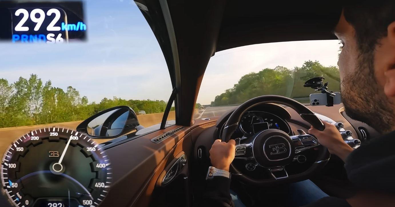 Bugatti Chiron Sport top speed German Autobahn