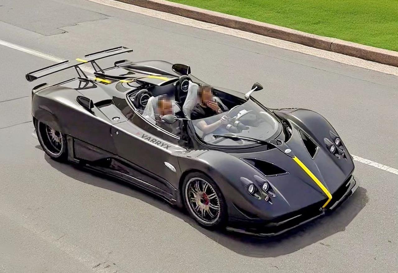 Crashed-Pagani HP Barchetta-rebuilt