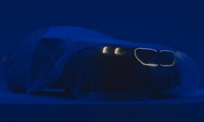 2025 BMW M5 teaser-kidney grille