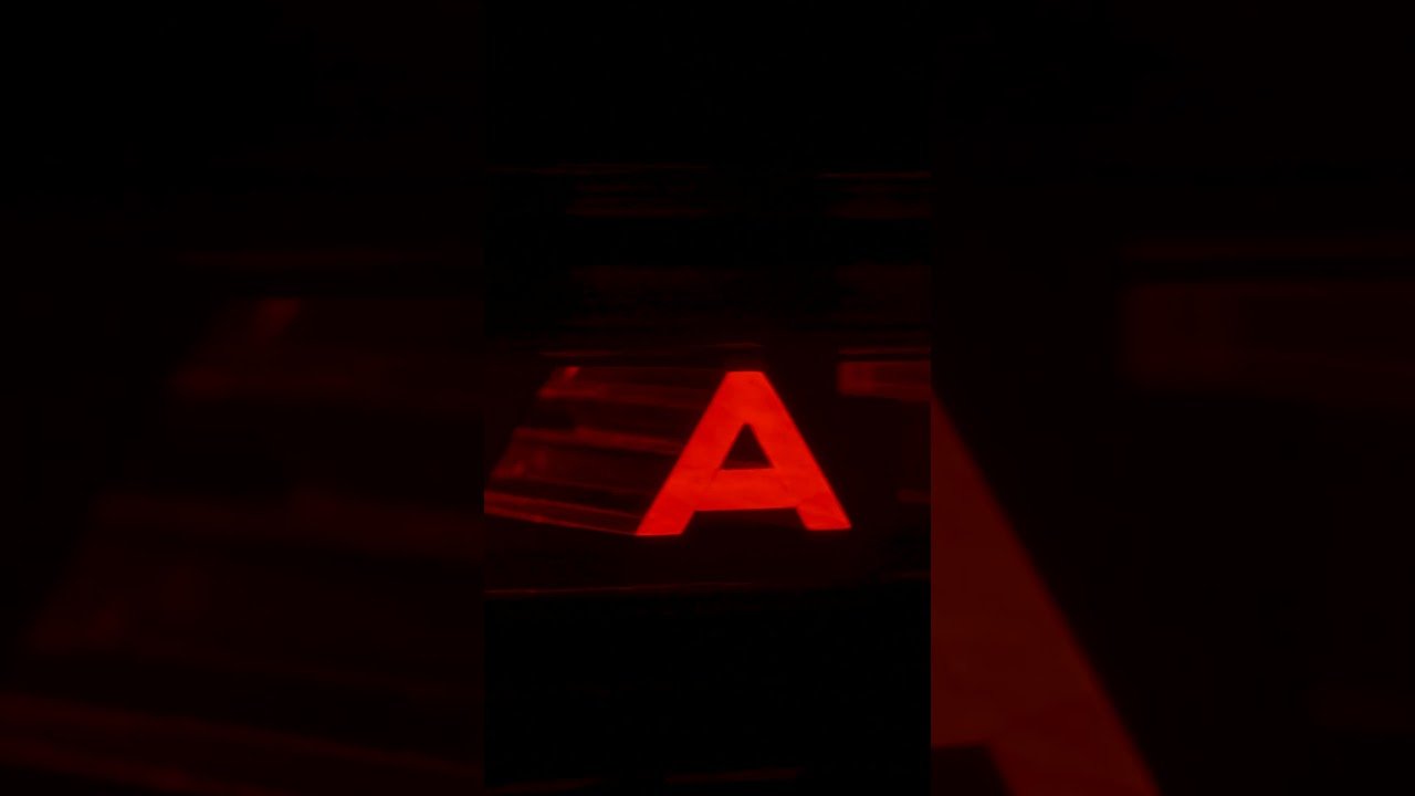 Bugatti Chiron successor teaser LED taillight