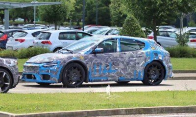 Ferrari EV prototype spy shots-1