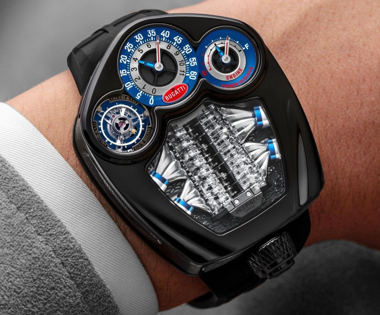 Jacob and Co Bugatti Tourbillon watch-2