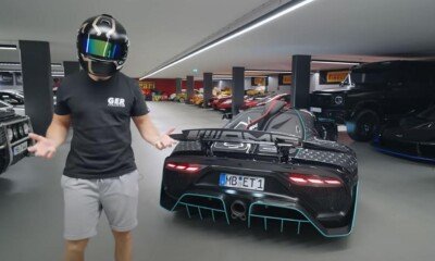 Mercedes-AMG One hypercar top speed autobahn
