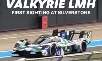 Aston Martin Valkyrie LMH-spotted at Silverstone