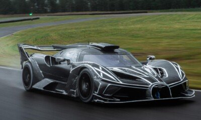 Bugatti Bolide pre-delivery tests
