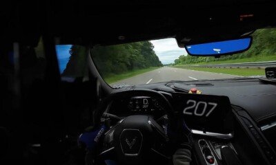 Corvette ZR1 top speed run