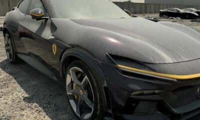 Flood damaged Ferrari Purosangue for sale-Dubai-1