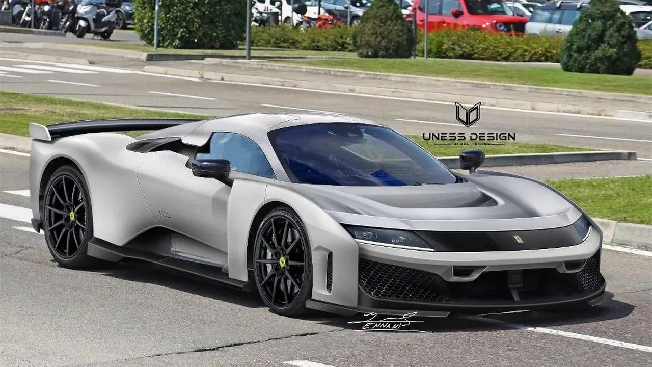 LaFerrari successor rendering-2