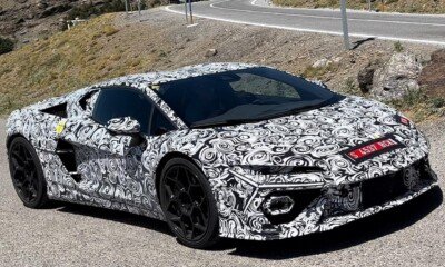 Lamborghini Huracan successor-Temerario-spy-images-1