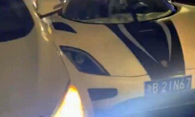 Koenigsegg Agera crash China
