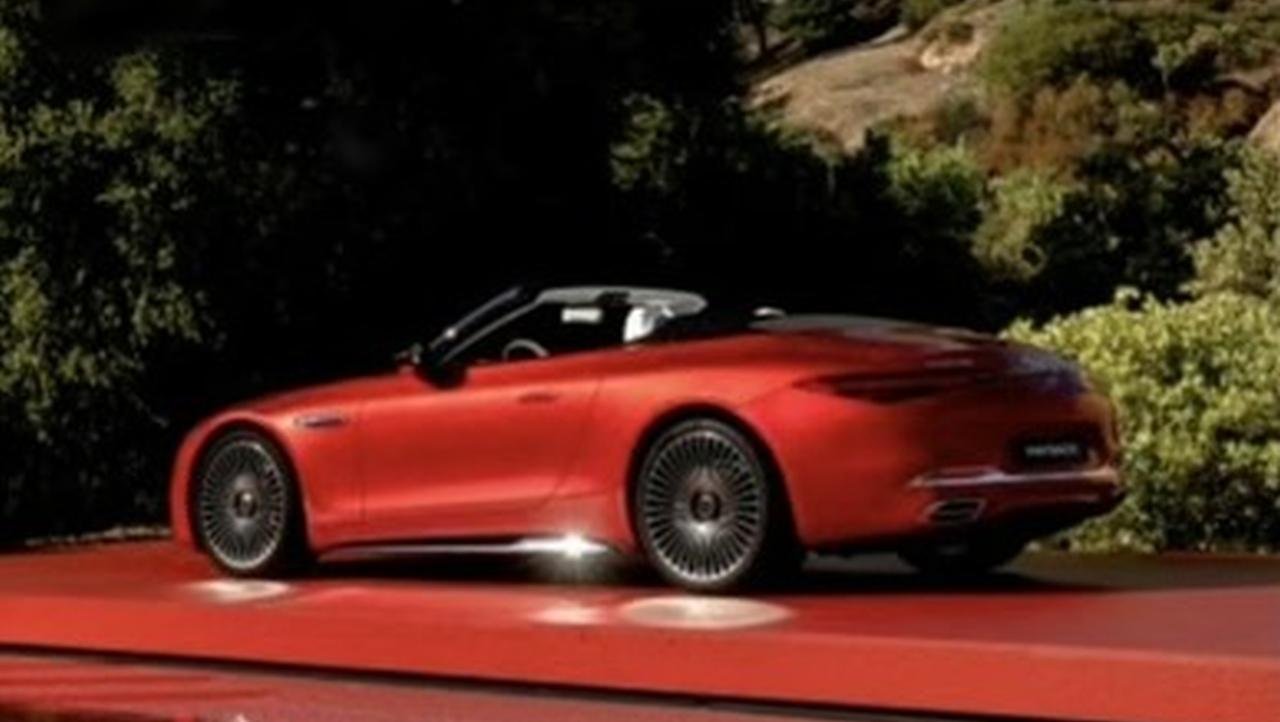 Mercedes-Maybach SL leaked-Pebble Beach-1
