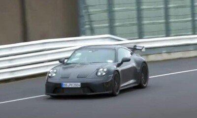 Porsche 911 GT3 facelift Nurburgring