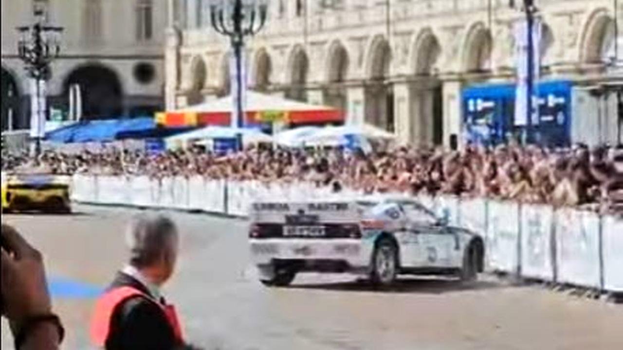Lancia 037 crash Turino Italy