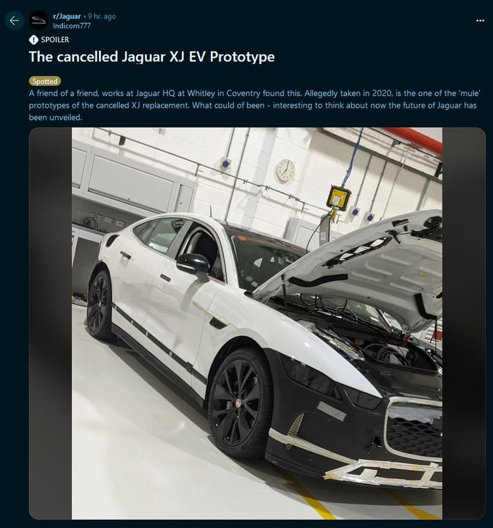 Jag XJ EV