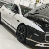 Jaguar XJ EV prototype leaked