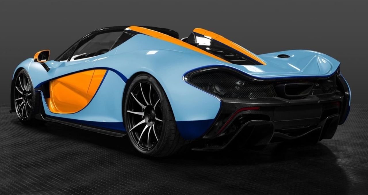 McLaren P1 Spider by Lanzante-Gulf Livery-1