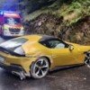 Ferrari 12Cilindri crash-media drive-Luxembourg