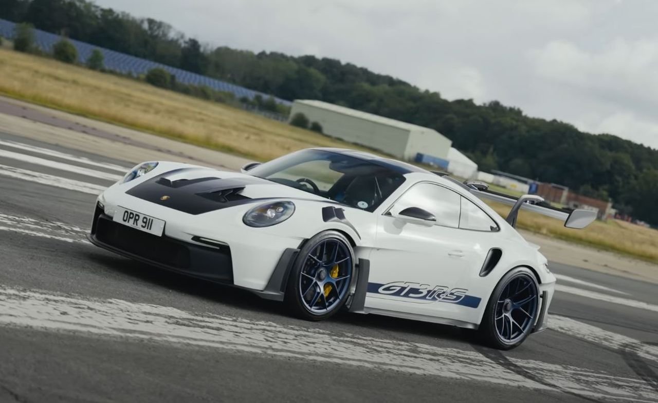 Porsche 911 GT3 RS Top Gear Stig lap