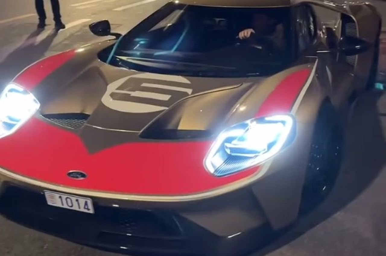 Fernando Alonso Ford GT Heritage Edition Monaco