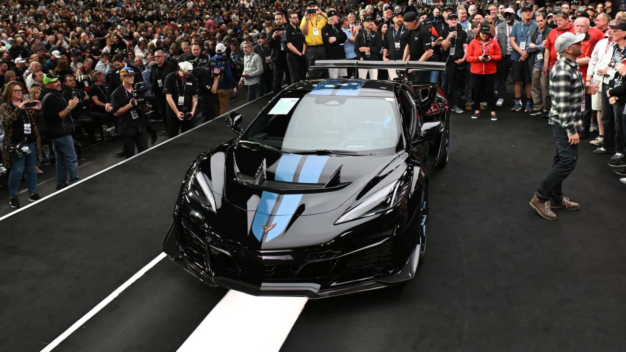 First production 2025 Corvette ZR1-auction-1