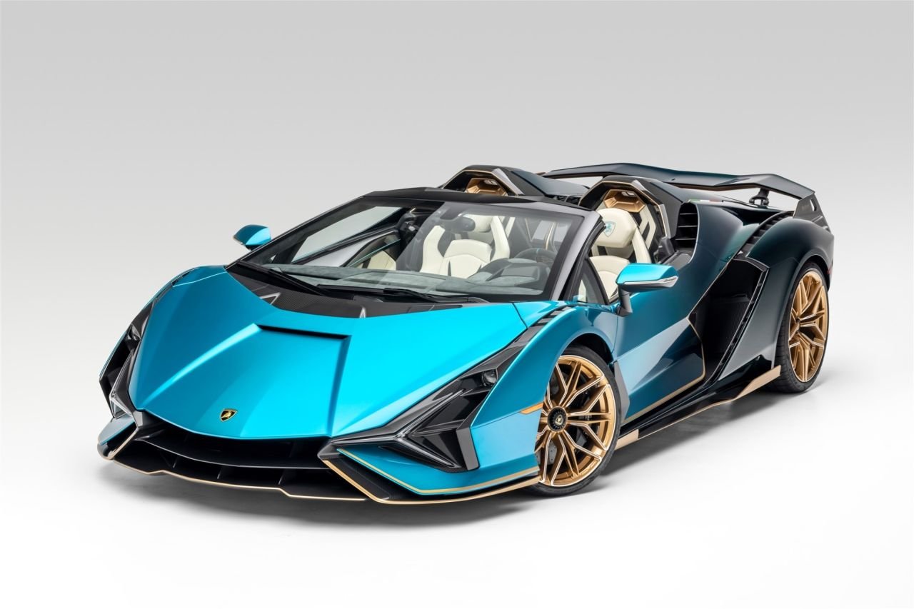 Used-2021-Lamborghini-Sian-Roadster-for-sale-USA-1