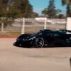 Bugatti Bolide parking lot drive