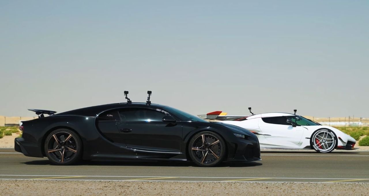 Chiron Super Sport vs Koenigsegg Jesko Attack