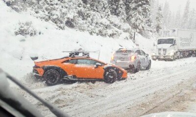 Huracan Sterrato stuck in snow-USA