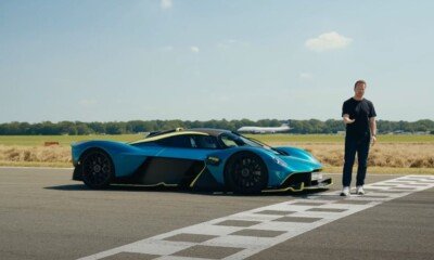 Aston Martin Valkyrie Top Gear track lap time The Stig