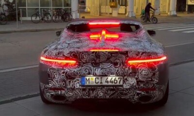 BMW Skytop test mule spy shot