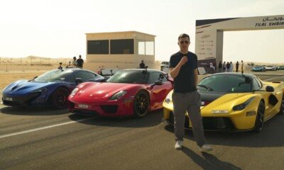 Hypercar Holy Trinity drag race