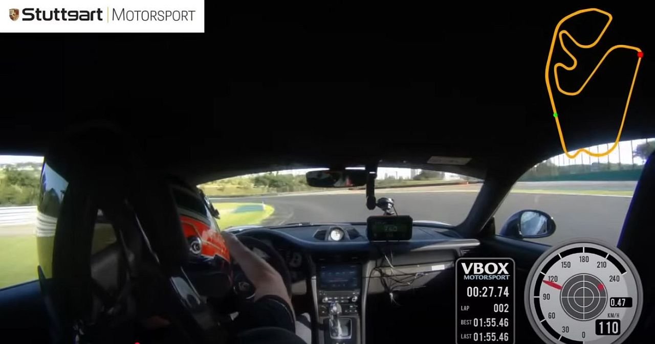 Porsche 911 GT2 RS MR-Interlagos lap record