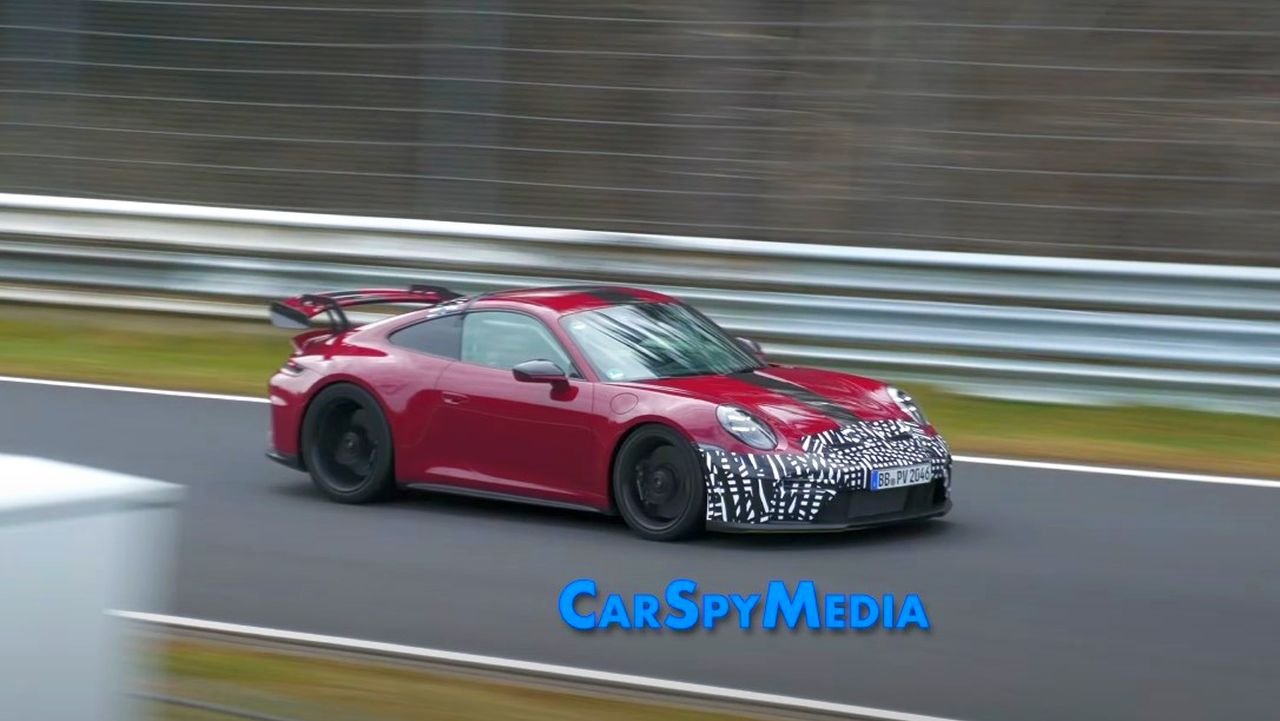 2026 Porsche 911 GT3 MR facelift Manthey Racing-Nurburgring-1