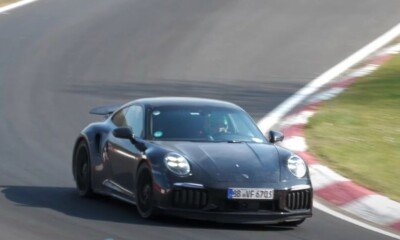 2026 Porsche 911 Turbo facelift spy images