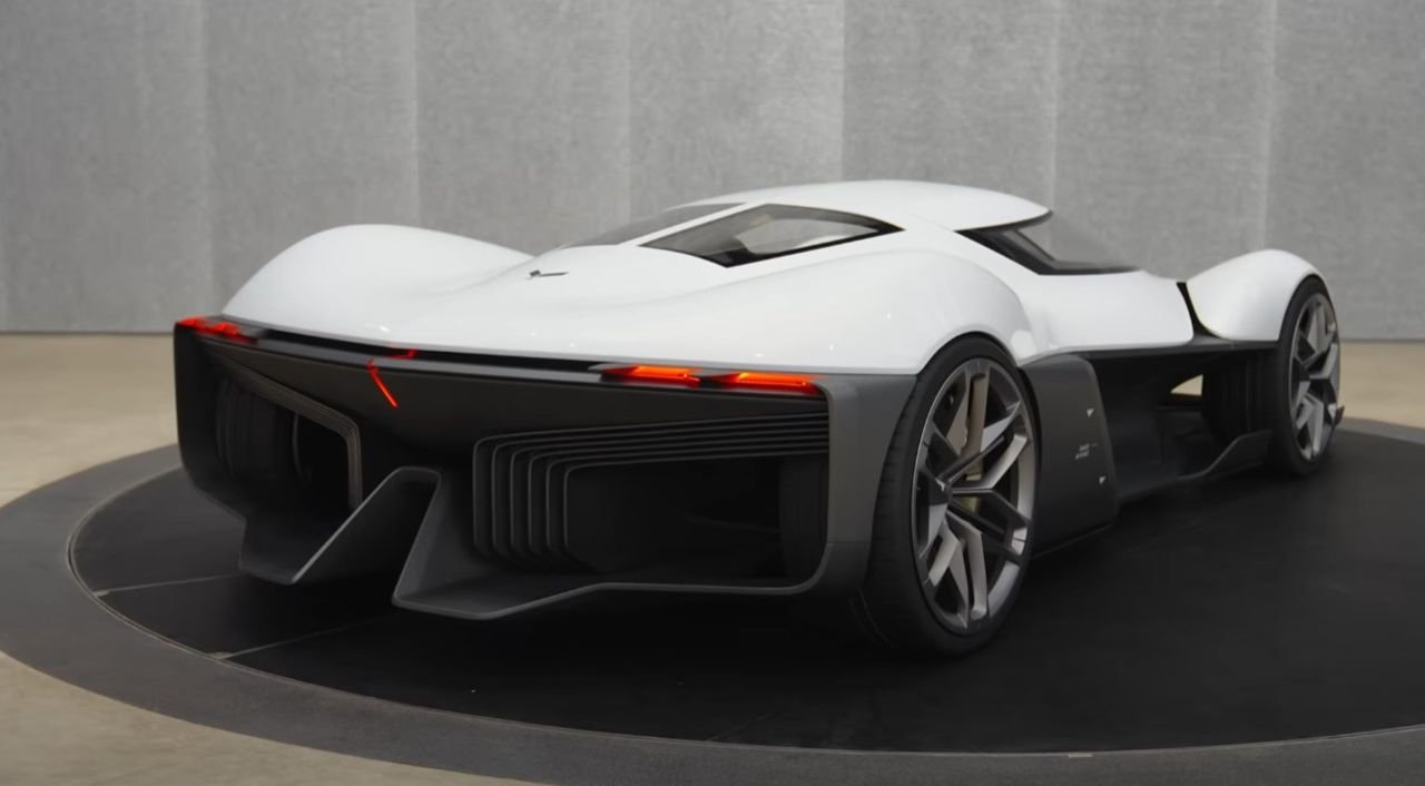 C9 Corvette concept-rear-1