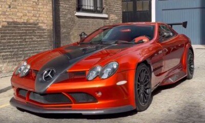 Mercedes SLR Mclaren HDK Volcano Orange-London-1