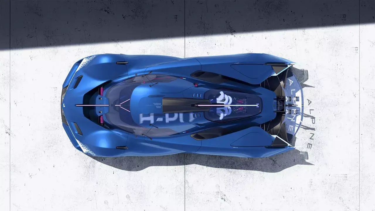 Alpine Alpenglow concept supercar-1