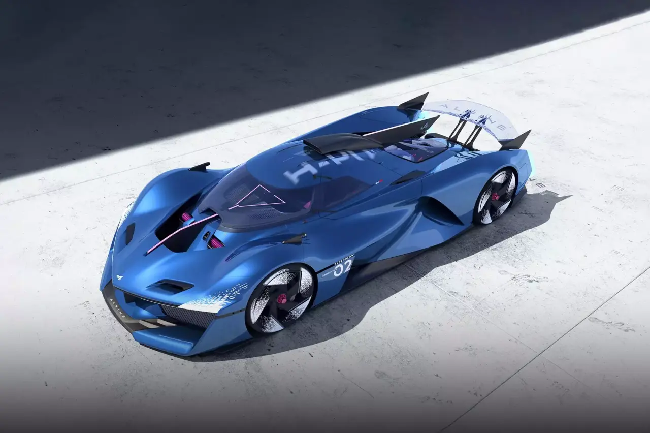 Alpine Alpenglow concept supercar